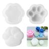 Mini Cat Paw Storage Box Silicone Mold for Jewelry Making Jewelry Box Resin Molds Handmade Crafts Home Decor Ornament