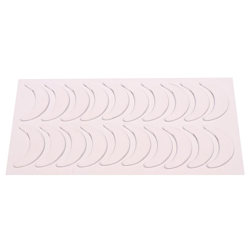 10 Pairs Reusable Waterproof Silicone Anti-Wrinkle Eye Pads Patches Stickers