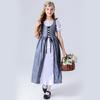 Medieval Renaissance Vintage Women's Dress Halloween Costume Prom Parent-Child Dress