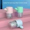 Travel Simple and Quick Stretch Manual Contact Lens Washer Cleaning Tools Soaking Box Glasses Clean