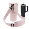 Water Bottle Sling Bag | 40oz Tumbler Holder | Sports Bottle Pouch Holder Sleeve Case, Water Cup Bag with Handle, Car Insulated Cup, Stainless Steel S