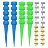 10/12/20/24Pcs Flower Waterer Spike Shoes Irrigation Controllable Water Flow Automatic System Plant Self-watering Tool