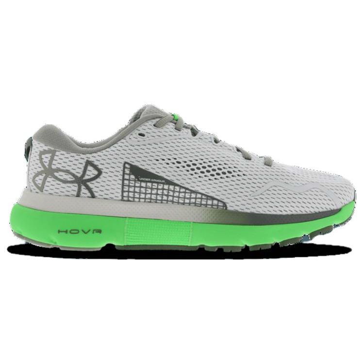 Under Armour HOVR Infinite 5 White Clay Green Screen Men Sneakers Cream Colorado-Sage 3026545-300