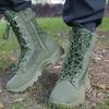 Male Outdoor Training Combat Hunting Boots Spring Autumn Men Jungle Hiking Sports Climbing Camping Breathable Camo Desert Shoes