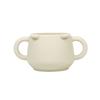 Modui Silicone Bear Both Hand Cup, Cream, 1 Piece