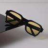 Vintage Rectangle Sunglasses Women Men Casual Fashion Glasses Luxurious Brand Designer Female