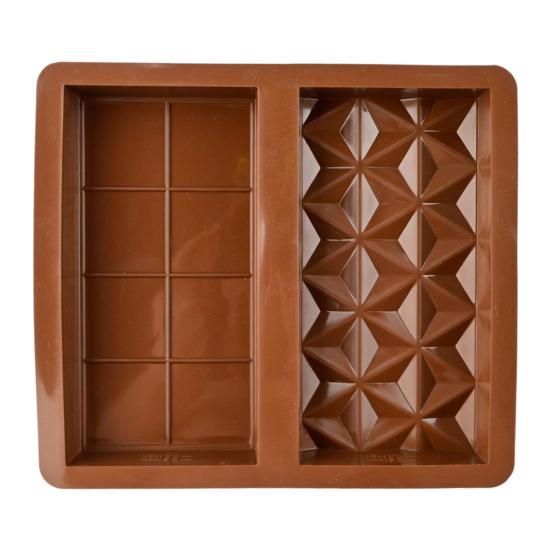 Silicone Chocolate Mold Deep Bar Thick Praline Sweets Cake Mold for Chocolates Resin