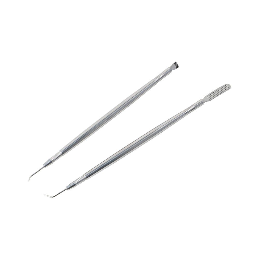 Stainless Steel Eyelash Perm Lifting Tools Anti-slip Eyelash Perming Stick Clean Up Rods Beauty