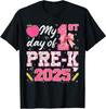 My 1st Day Of Pre-K PreK Pre K 2025 Back To School Girls T-Shirt