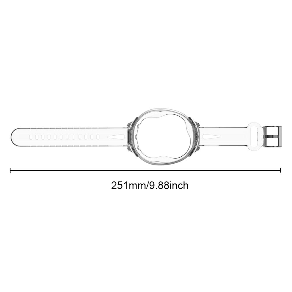 TPU Wristband Bracelet Holder for Tamagotchi Uni for Kid Teen 6.3-8.85in(Ivory)