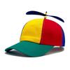 Block Propeller Color Baseball Cap Sun Protection Breathable Duckbill Gift Hat