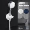 1Pc Shower Head Holder Reusable Durable Suction Cup Shower Bracket Mount Bathroom Wall Rack Stand for Bathroom Accessories