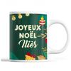 Mug - Noël Iliès Vert - Ceramic - Printed Front/Back - 325 Ml