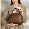 Cowhide Versatile Women's Bag New Pillow Bag One Shoulder Crossbody Bag