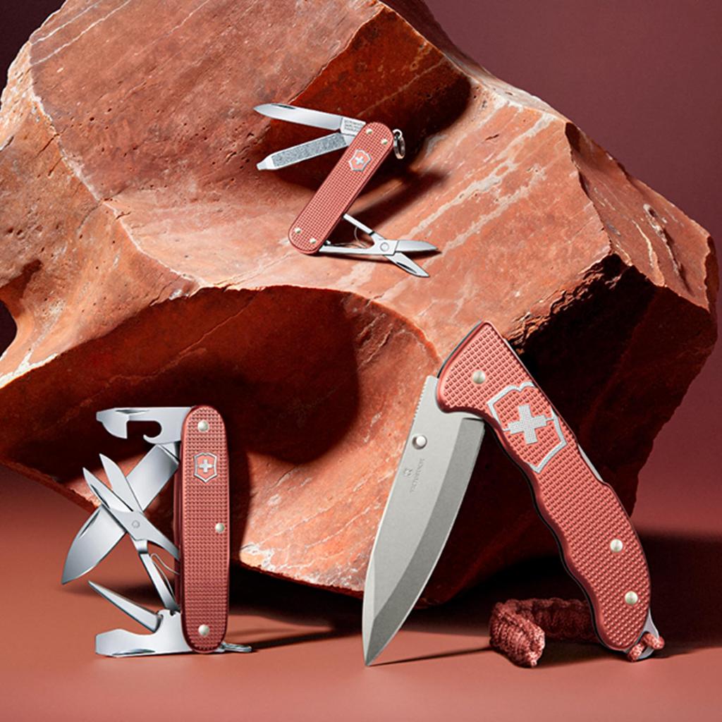 Victorinox Classic SD ALOX Limited Edition 2025 Stone Red Multi-Tool Compact Outdoor Knife Model No. 0.6221.L25