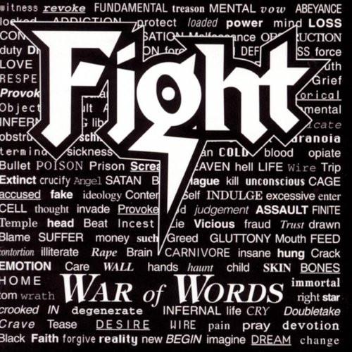 CD FIGHT - War Of Words EK57372 Epic 2008 Japan Rock Used