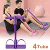 4-Level Resistance Band Tensioner with Non-Slip Handles - Home Fitness Equipment for Abdominal Muscle Training Yoga Abdominal