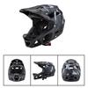 New Outdoor Camouflage Mountain Bike Off-road Helmet CE Certified Race Downhill Safety Adult Full Helmet