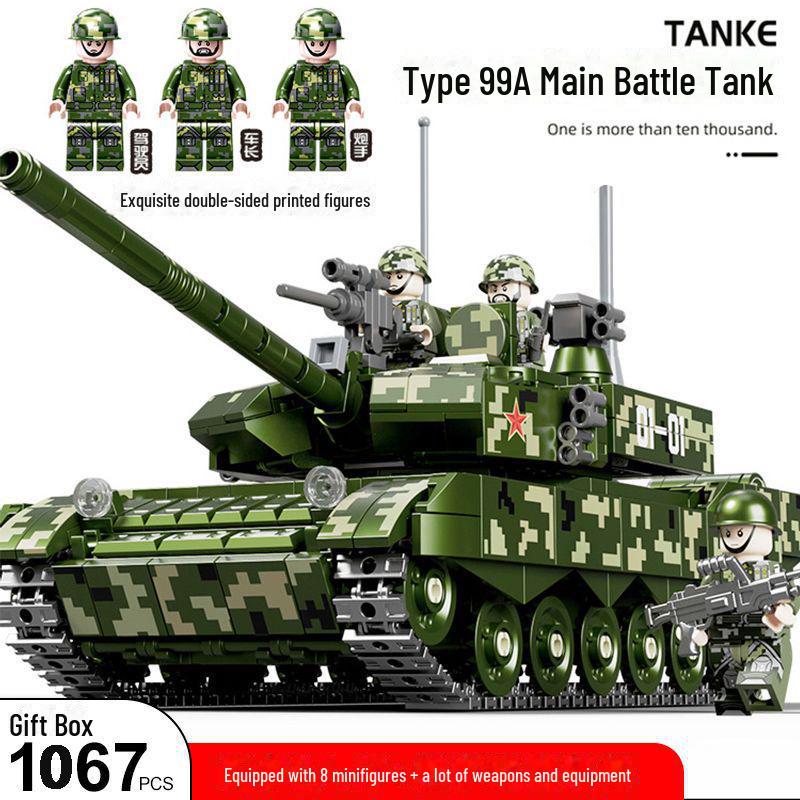Star Fort 13005 Military War Tank Building Blocks Toy for Kids - Birthday Gift