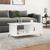 VidaXL Coffee Table White 90x50x40 Cm Engineered Wood 829460