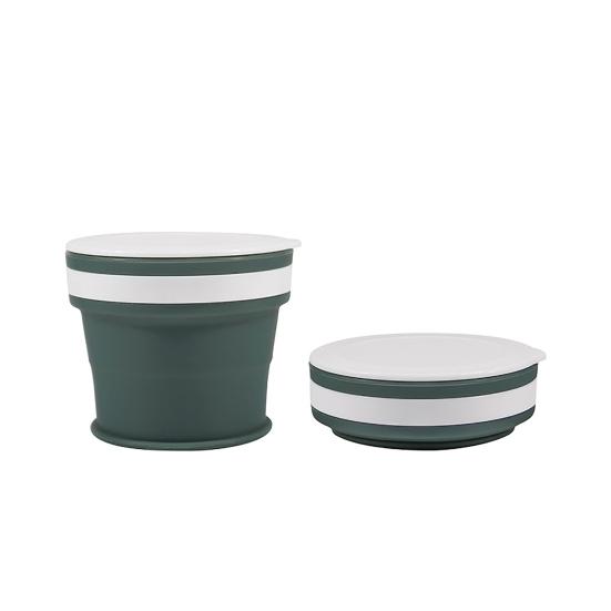 170ml/270ml/350ml Water Cup Foldable Detachable Silicone Food Grade Drink Mug Household Supplies