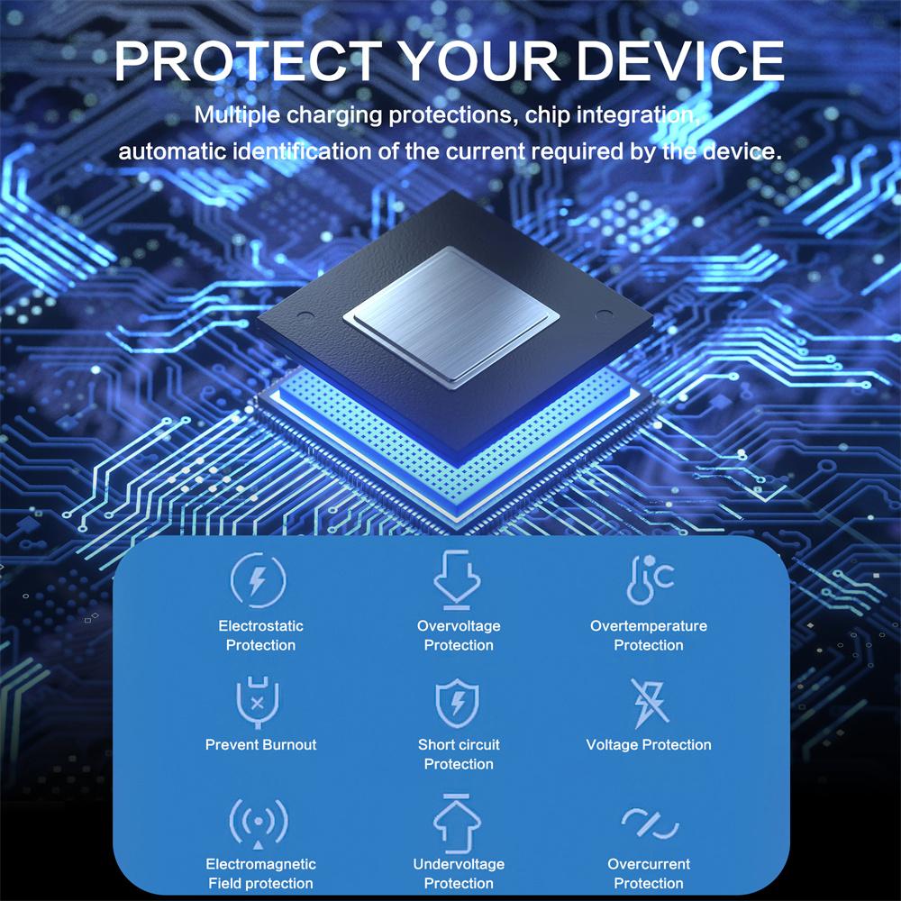 USB Charger 6 Port Power Strip Universal Electric Socket EU/US Plug Phone Charger Adapter Multifunction Extension Cable Socket