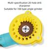Multi-specificatio Drill Bit Sharpener Drill Grinding Tool Angle Grinder Drill Bit Holder