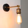 American Single Head Wall Lamp, Industrial Style Retro Bedroom, Living Room, Study, Hallway, Staircase E27 Wall Lamp