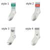 Stockings Women Men Personality Mid Socks Sports Socks Striped Number