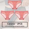 FINETOO 3Pcs Women Panties Sexy Lingerie Seamless Female Underwear See-Through Underpants Woman Panties Briefs Girls Intimate