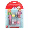 Lip Gloss, Nail Sparkle Kit, 7 Piece Kit