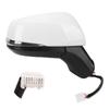 Super White Power Heated Side Mirror With Turn Signal Blind Spot Monitoring Replacement for RAV4