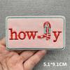 West Cowboys Embroidery Patch Iron On Patches For Clothing Jacket Stickers Letters Patches On Clothes DIY Sewing Applique