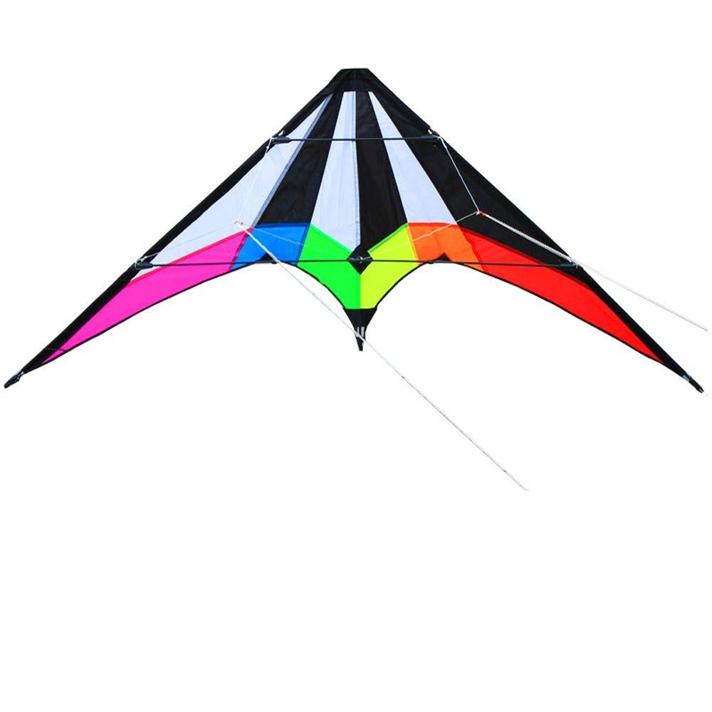 48 Inch Blue Stunt Kite Professional Dual Line Sport Kite New Arrive Large Delta Kite Friend Game