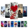 For Samsung Galaxy A52 5g A52s Case Soft Silicone Marble Lion Painted Case For Samsung A52 A 52 S 52s 5g Back Cover Tpu Fundas