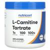 L-Carnitine Tartrate, Unflavored, 3.5 Oz (100 G)