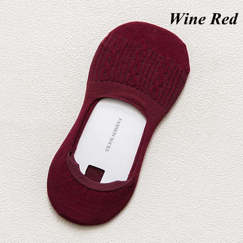 Fashion Non-slip Breathable Boat Socks Cotton Ankle Hosiery Low Cut