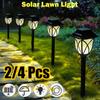 2/4PCS Solar Pathway Yard Lights Outdoor IP65 Waterproof Solar LED Lamp Decoration for Garden Walkway Path Driveway Patio Yard Lawn