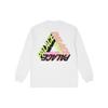 Palace P-3D Longsleeve White Unisex Tops P25LS017
