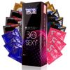 MingLiu 30 Pcs/Pack 5 Types Sexy Latex Dots Pleasure Nautural Rubber Penis Condoms for Men Medical Sex Erotic Male Condoms