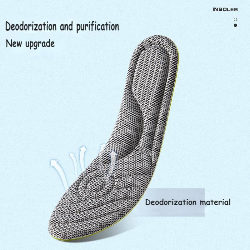 NO.8 Orthopedic Sneakers Insoles for Women Man Flat Feet Insole Running Shoe Inserts Memory Foam Sports Pad Arch Support Foot Cushion