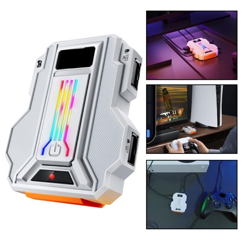 Keyboards and Mice Adapters Lightweight Keypad Mice Converter for Game Consoles Enhances Control and Enjoyment