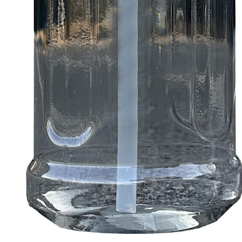 2000ml Water Bottle PC Plastic Leakproof High Capacity Sport Drinking Bottle with Straw for Gym Outdoor