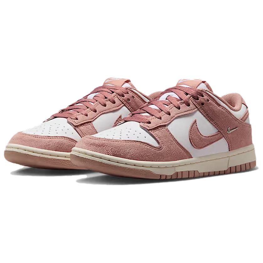 Nike Dunk Low Rose Whisper Mini Swoosh Women Sneakers Pink Summit-White Sail IB4417-102