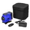 Multifunctional 12 Lines Green Light Laser Level 3 Degrees  Self-leveling Machine Rechargeable Lithium