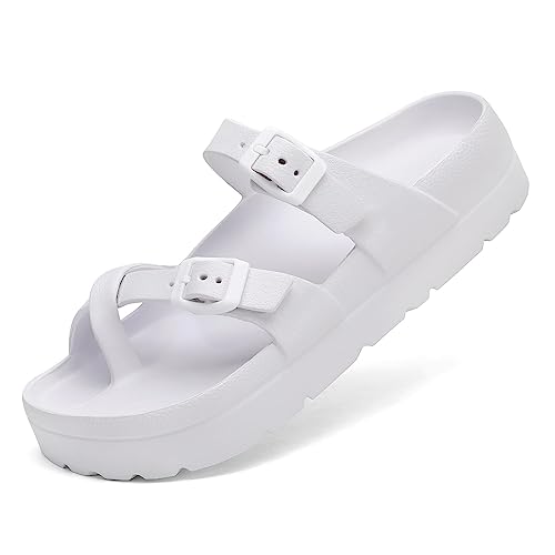 Fashion Shevalues 2025 New Platform Sandals For Women Outdoor Anti-slip EAV Beach Slippers Light Summer House Slides With Arch Support