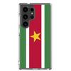 Coque Téléphone - Samsung - Galaxy S23 Plus - Drapeau Suriname - Souple - Multicolore