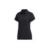 Tennis Polo Shirt Women Tops Black FK1385