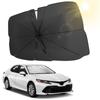JOYTUTUS 4405 Sun Shade Car Front Nbox Mini Car Umbrella Sun Shade Windshield Car