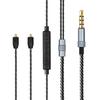 Premium MMCX Upgrade Cable with Mic & Control for Shure SE215/425/535/846 and UE900 Earphones